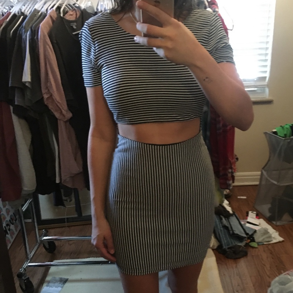 Cutout Mini Dress